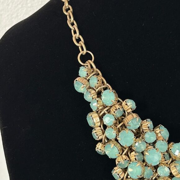 Mint Green Cluster Bead Necklace, 18" - Exclusive AQUA Bloomingdale’s - Picture 6 of 7